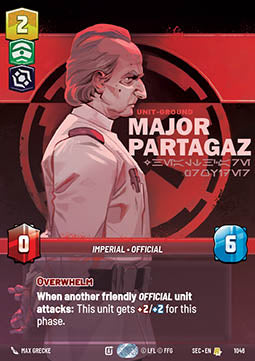 Major Partagaz, Healthcare Provider (V.2) - Secrets of Power: Extras (Rare) [XSEC-1046]