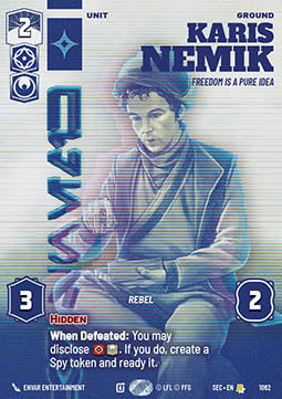 Karis Nemik, Freedom is a Pure Idea (V.2) - Secrets of Power: Extras (Rare) [XSEC-1062]