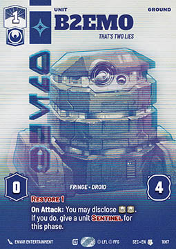 B2EMO, That's Two Lies (V.2) - Secrets of Power: Extras (Uncommon) [XSEC-1067]