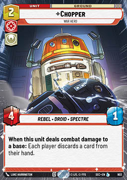 Chopper, War Hero (V.3) - Secrets of Power: Extras (Legendary) [XSEC-903]