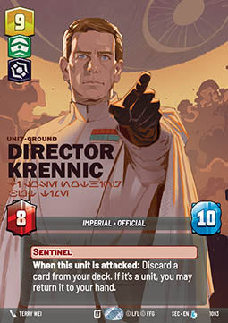 Director Krennic, I Lose Nothing But Time (V.4) - Secrets of Power: Extras (Legendary) [XSEC-1093]