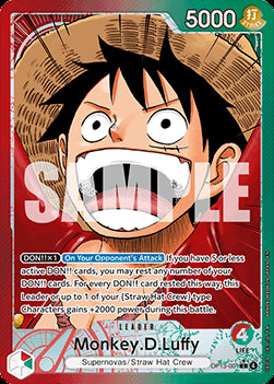 Monkey.D.Luffy (OP13-001) (V.2) - Carrying on his Will (Alternate Art) [OP13-001]