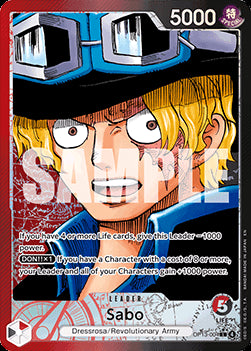 Sabo (OP13-004) (V.2) - Carrying on his Will (Alternate Art) [OP13-004]