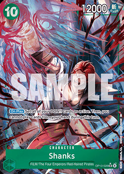 Shanks (OP13-028) (V.2) - Carrying on his Will (Alternate Art) [OP13-028]