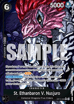 St. Ethanbaron V. Nusjuro (OP13-080) (V.2) - Carrying on his Will (Alternate Art) [OP13-080]