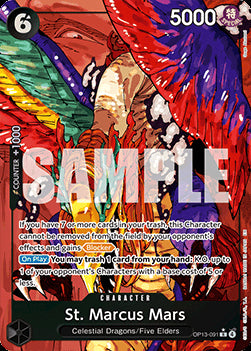 St. Marcus Mars (OP13-091) (V.2) - Carrying on his Will (Alternate Art) [OP13-091]