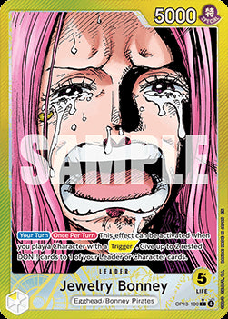 Jewelry Bonney (OP13-100) (V.2) - Carrying on his Will (Alternate Art) [OP13-100]