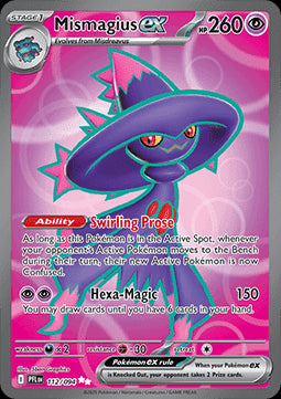 Mismagius ex - Phantasmal Flames (Ultra Rare) [PFL-112]