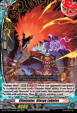 Eliminator, Glasya Labolas - Future Card Buddyfight (Double Rare) [DZ-TB01-033]