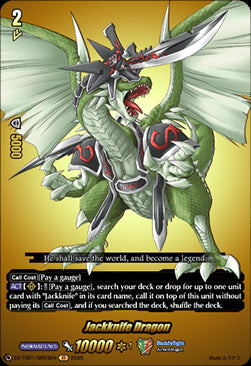 Jackknife Dragon  (V.2 - Feature Rare) - Future Card Buddyfight (Feature Rare) [DZ-TB01-BR03]