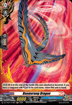 Boomerang Dragon  (V.2 - Holo) - Future Card Buddyfight (Holo) [DZ-TB01-H18]