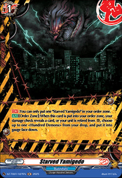 Starved Yamigedo  (V.2 - Holo) - Future Card Buddyfight (Holo) [DZ-TB01-H27]