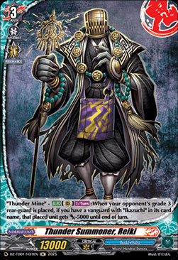 Thunder Summoner, Reiki  (V.2 - Holo) - Future Card Buddyfight (Holo) [DZ-TB01-H37]