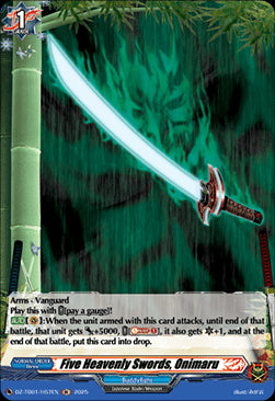 Five Heavenly Swords, Onimaru  (V.2 - Holo) - Future Card Buddyfight (Holo) [DZ-TB01-H57]
