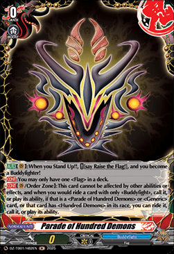Parade of Hundred Demons  (V.2 - Holo) - Future Card Buddyfight (Holo) [DZ-TB01-H82]