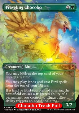 Traveling Chocobo - Magic: The Gathering - FINAL FANTASY Holiday Release (Mythic) [FINH-568]