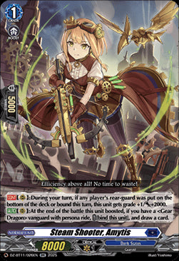 Steam Shooter, Amytis  (V.1 - Double Rare) - Symphony of Might & Bloom (Double Rare) [DZ-BT11-026]
