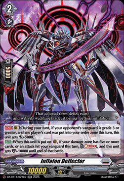 Inflaton Deflector  (V.1 - Double Rare) - Symphony of Might & Bloom (Double Rare) [DZ-BT11-027]