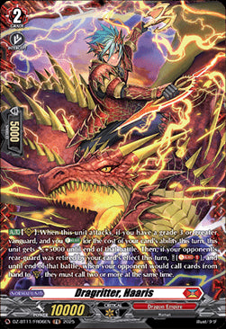 Dragritter, Haaris  (V.2 - Frame Rare) - Symphony of Might & Bloom (Frame Rare) [DZ-BT11-FR06]