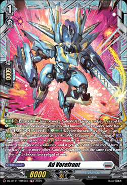 Ad Vorefront  (V.2 - Frame Rare) - Symphony of Might & Bloom (Frame Rare) [DZ-BT11-FR19]