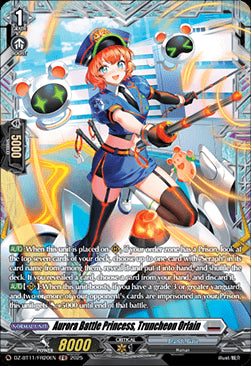 Aurora Battle Princess, Truncheon Orlain  (V.2 - Frame Rare) - Symphony of Might & Bloom (Frame Rare) [DZ-BT11-FR20]