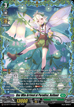 One Who Arrived at Paradise, Bellnoir  (V.2 - Frame Rare) - Symphony of Might & Bloom (Frame Rare) [DZ-BT11-FR33]
