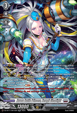 Aurora Battle Princess, Seraph Clearlight  (V.4 - Silver Rare) - Symphony of Might & Bloom (Silver Rare) [DZ-BT11-SR15]