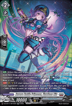 Aurora Battle Princess, Flawless Lila  (V.3 - Silver Rare) - Symphony of Might & Bloom (Silver Rare) [DZ-BT11-SR16]