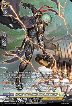 Knight of Breaking Roar, Beslutein  (V.3 - Silver Rare) - Symphony of Might & Bloom (Silver Rare) [DZ-BT11-SR26]