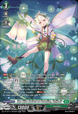 One Who Arrived at Paradise, Bellnoir  (V.3 - Silver Rare) - Symphony of Might & Bloom (Silver Rare) [DZ-BT11-SR32]