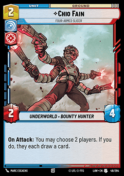 Chio Fain, Four-Armed Slicer - A Lawless Time (Uncommon) [LAW-048]