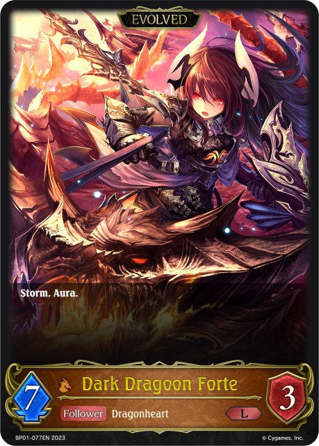 Dark Dragoon Forte (Evolved)