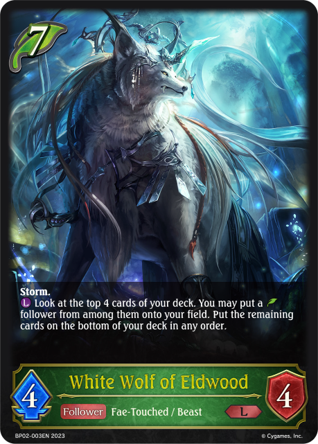 Whtie Wolf of Eldwood