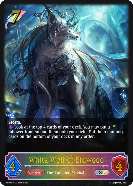 Whtie Wolf of Eldwood