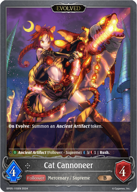Cat Canonneer (Evolved)