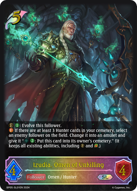 Izudia, Omen of Unkilling