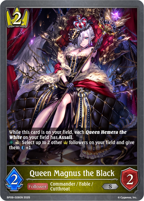 Queen Magnus the Black