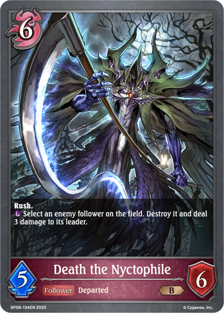 Death the Nyctophile