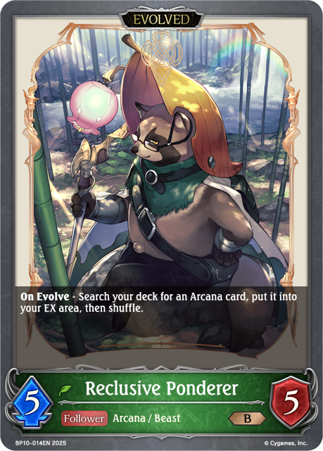 Reclusive Ponderer (Evolved)