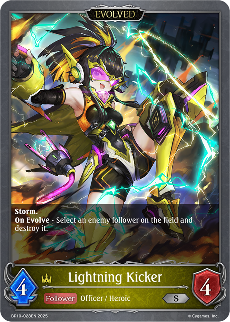Lightning Kicker (Evolved)