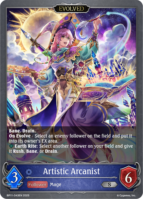 Artistic Arcanist (Evolved)