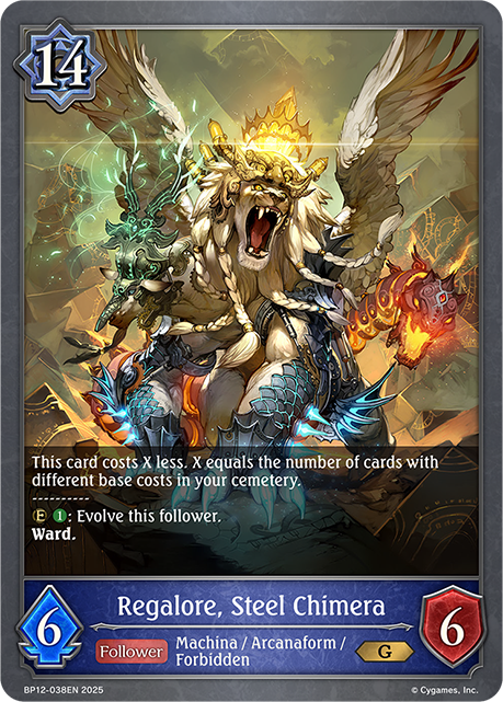 Regalore, Steel Chimera