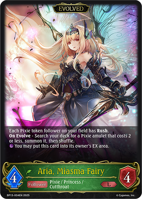 Aria, Miasma Fairy (Evolved)