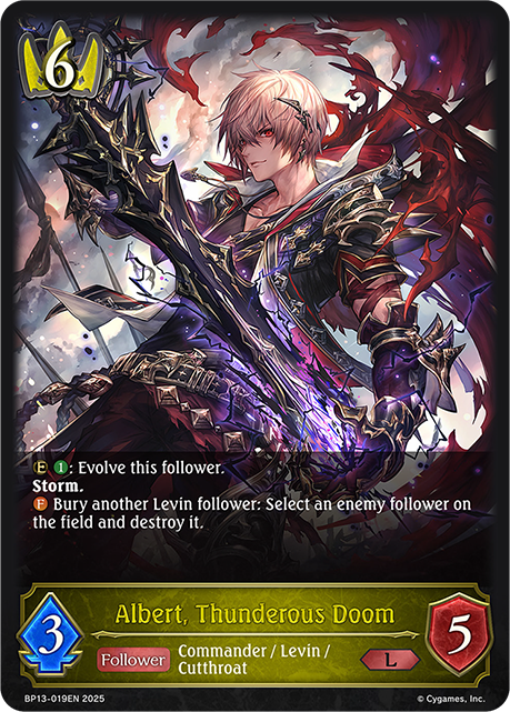 Albert, Thunderous Doom