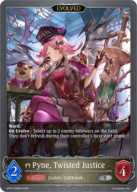 Pyne, Twisted Justice (Evolved)