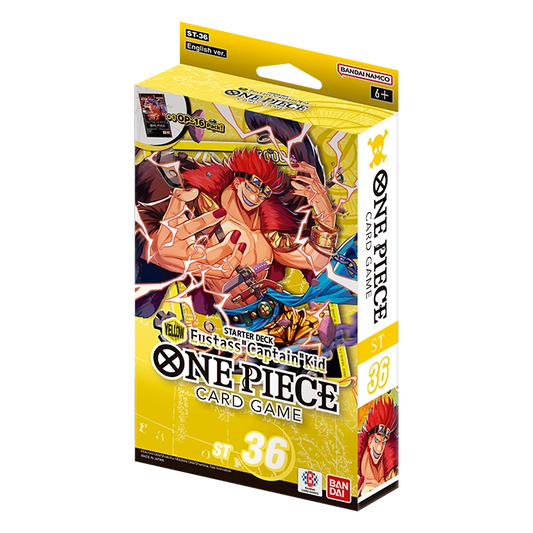 One Piece Card Game: Starter Deck - Yellow Eustass"Captain"Kid - [ST-36]