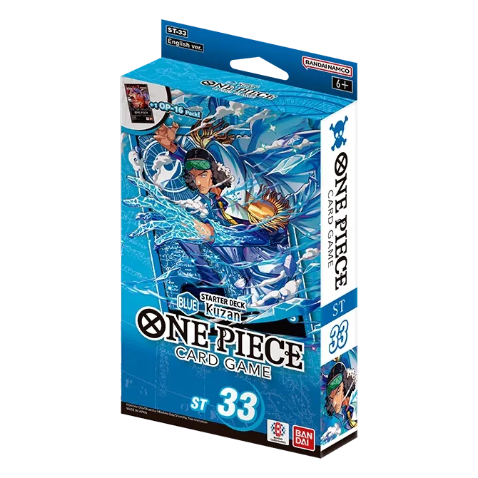 One Piece Card Game: Starter Deck - Blue Kuzan - [ST-33]