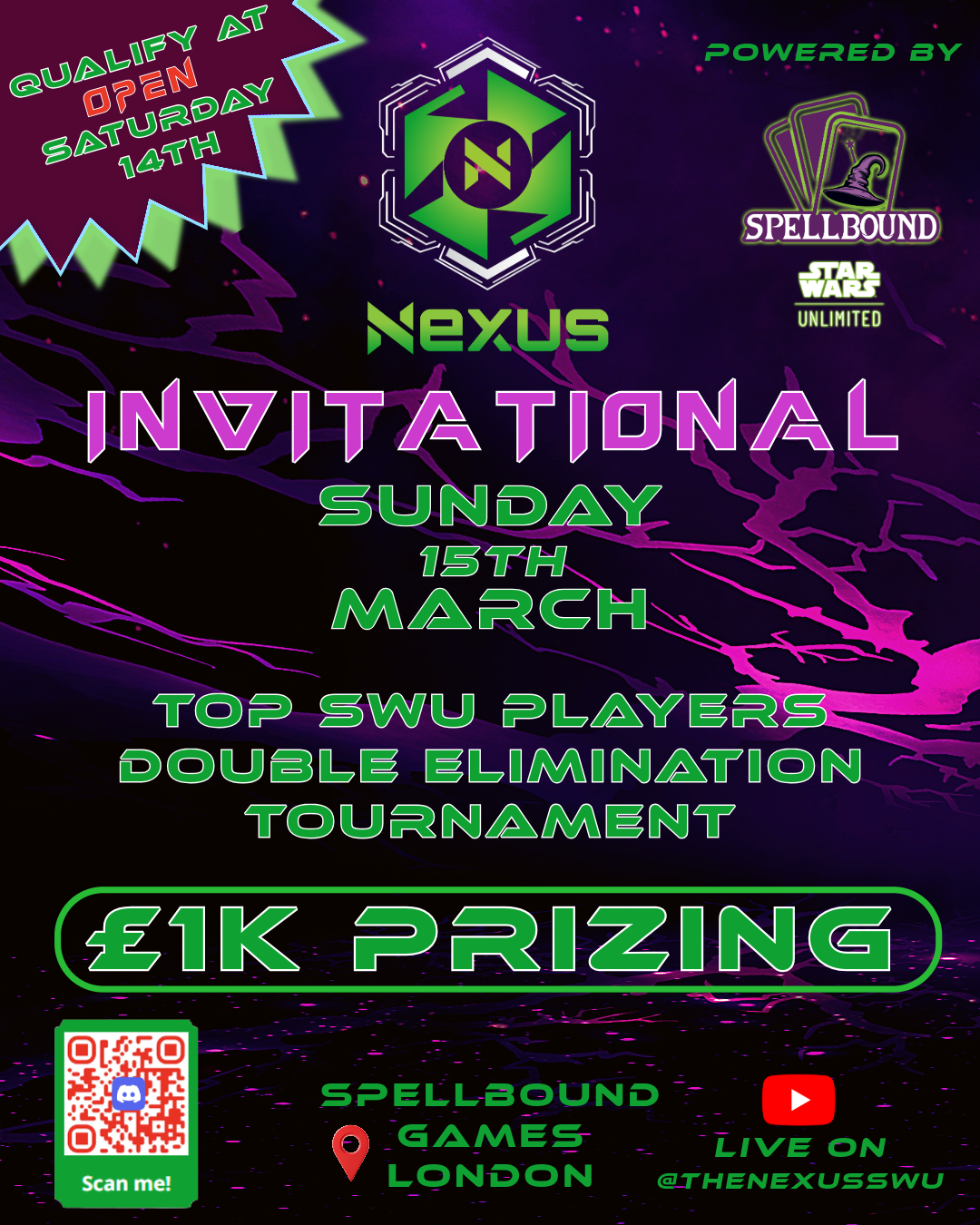 Star Wars: Unlimited - Nexus Invitational - 14/03