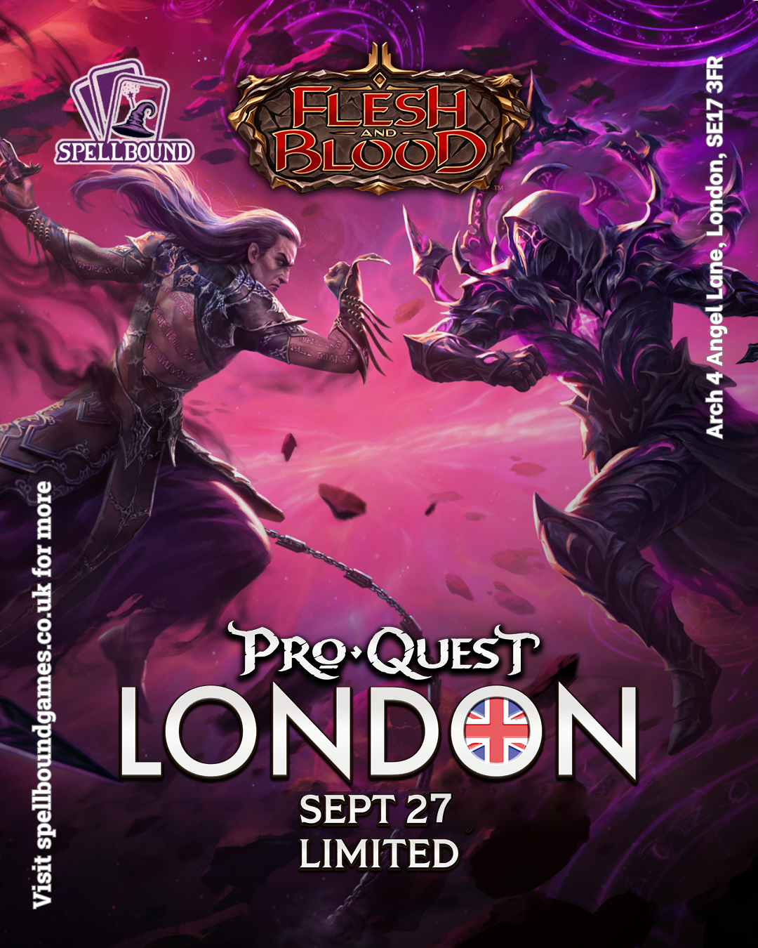 Flesh and Blood: ProQuest London - 27/09