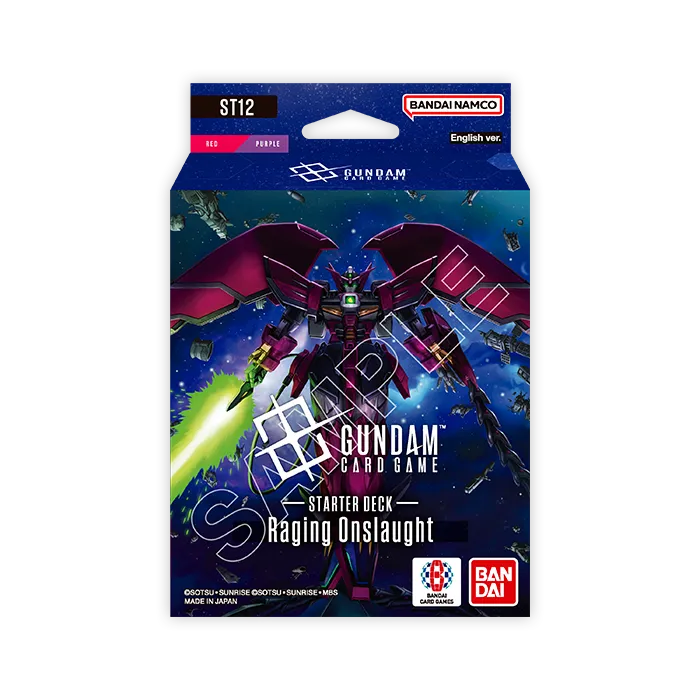 Gundam Card Game: Starter Deck ST12 Raging Onslaught